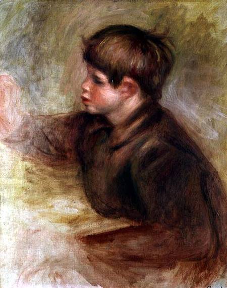 Portrait of Coco painting van Pierre-Auguste Renoir