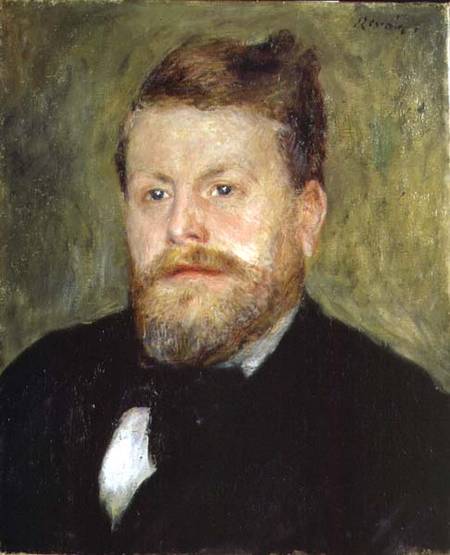 Portrait of Jacques Eugene Spuller van Pierre-Auguste Renoir