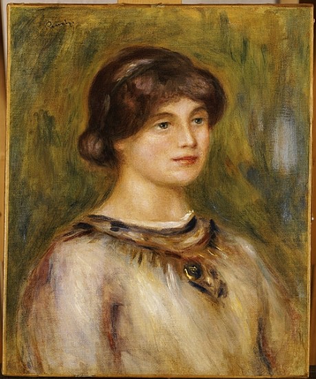 Portrait of Marie Lestringuez van Pierre-Auguste Renoir