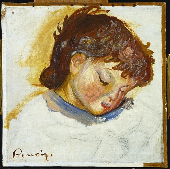 Portrait of Pierre Renoir van Pierre-Auguste Renoir
