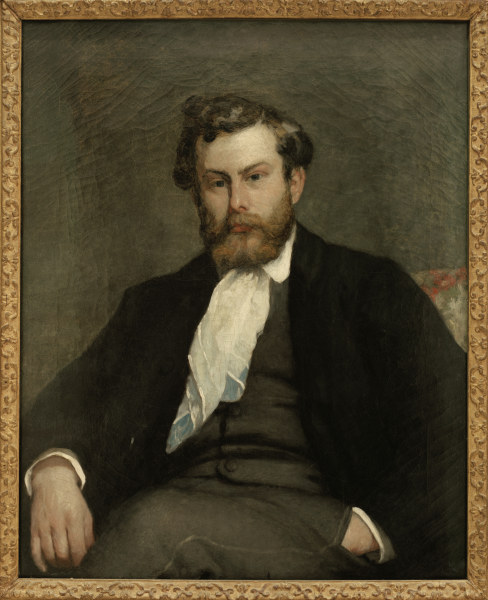 Renoir / Alfred Sisley / 1864 van Pierre-Auguste Renoir