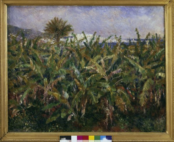 Renoir / Banana Plantation / 1881 van Pierre-Auguste Renoir