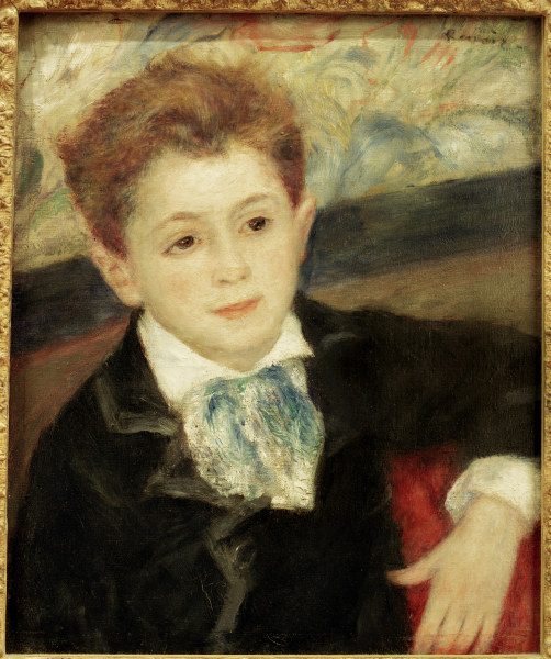 Renoir / Paul Meunier / 1877 van Pierre-Auguste Renoir