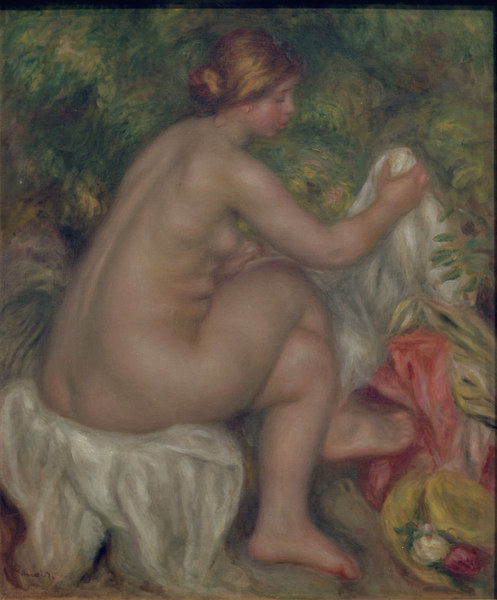 Renoir / The Bather / c.1903 van Pierre-Auguste Renoir