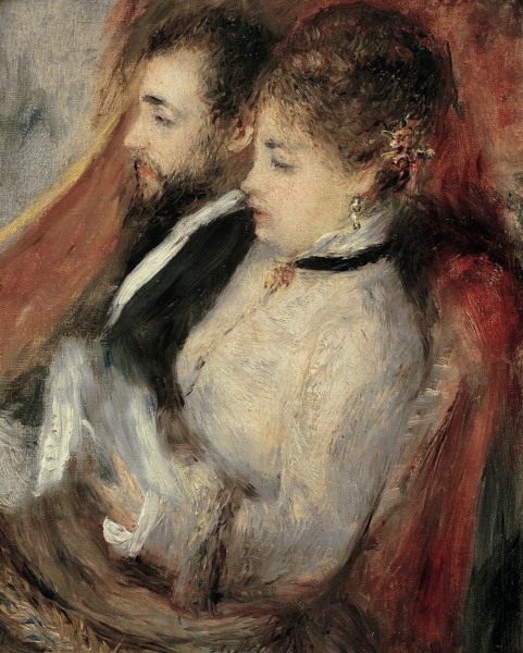 Renoir / The Small Box / 1873/74 van Pierre-Auguste Renoir