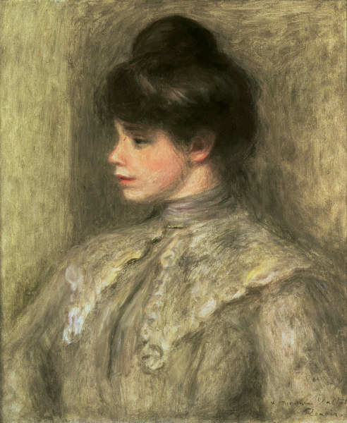 Renoir /Portrait of Madame Valtat /1903 van Pierre-Auguste Renoir