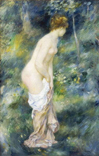 Standing Bather van Pierre-Auguste Renoir