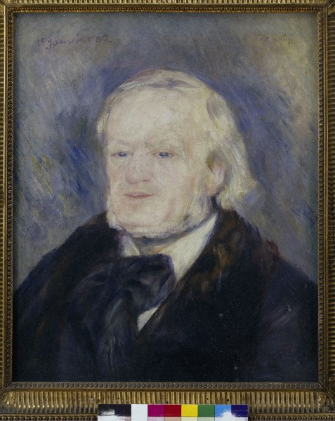 Richard Wagner / Portrait by Renoir van Pierre-Auguste Renoir