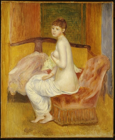 Seated Nude, Resting van Pierre-Auguste Renoir
