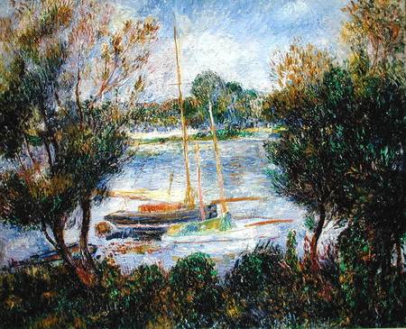 The Seine at Argenteuil van Pierre-Auguste Renoir