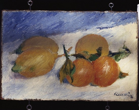 Still Life with Lemons and Oranges van Pierre-Auguste Renoir