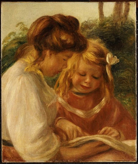 The Alphabet, Jean and Gabrielle van Pierre-Auguste Renoir