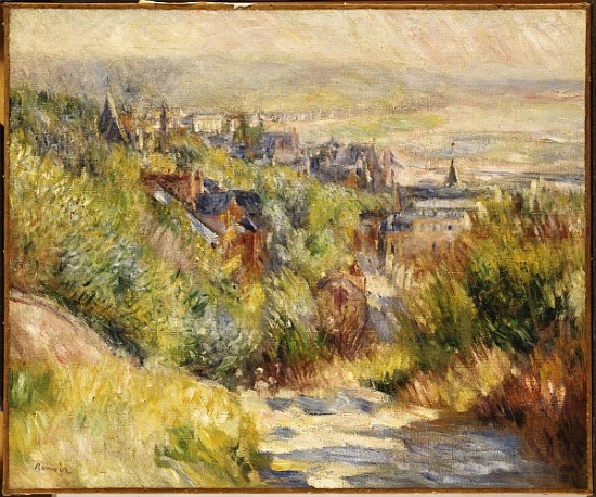 The Heights of Trouville van Pierre-Auguste Renoir