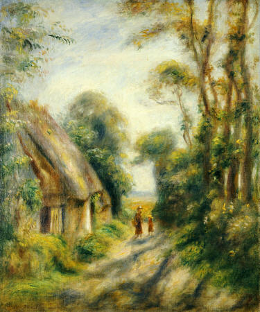 The Outskirts Of Berneval van Pierre-Auguste Renoir
