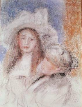 Berthe Morisot (1841-95) and her Daughter Julie Manet (1878-1966)