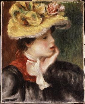 Head of a Girl with a Yellow Hat