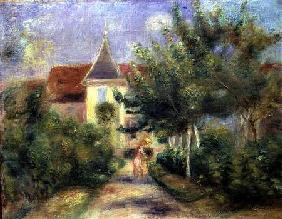 Renoir's house at Essoyes, 1906