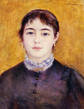 Young Woman Wearing Blue