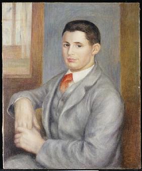 Young Man with a Red Tie