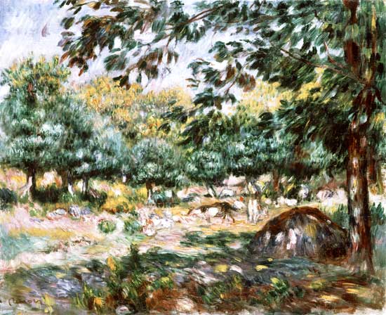 Treboul near Douarnenez van Pierre-Auguste Renoir
