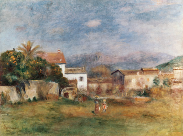 Renoir / View near Cagnes / 1903/05 van Pierre-Auguste Renoir