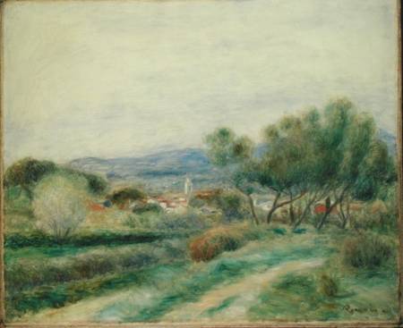 View of La Seyne, Provence van Pierre-Auguste Renoir
