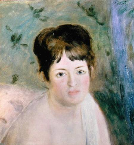 Woman's Head van Pierre-Auguste Renoir