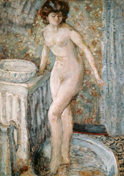Nu à la toilette (Akt bei der Toilette) van Pierre Bonnard