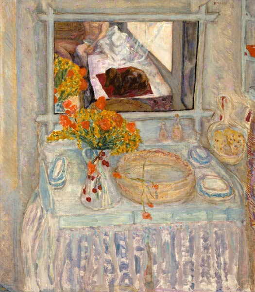 Dressing Table with Mirror van Pierre Bonnard