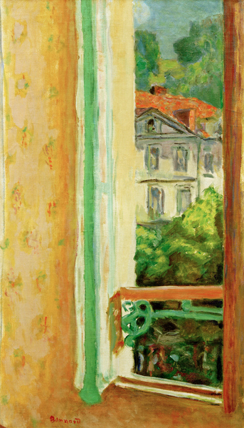 Open window in Uriage van Pierre Bonnard