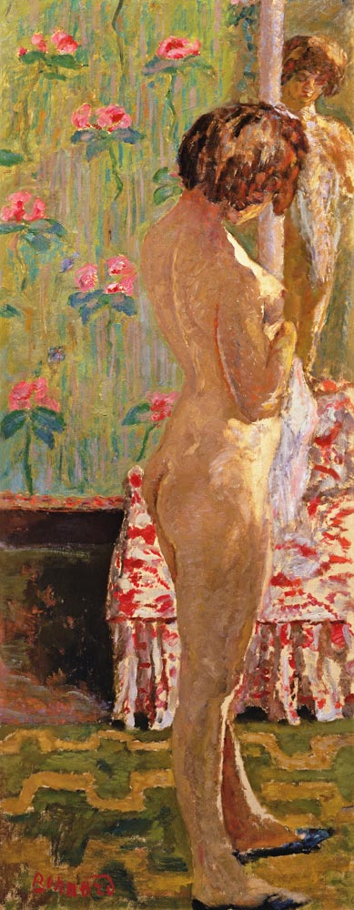 Standing Female Nude van Pierre Bonnard