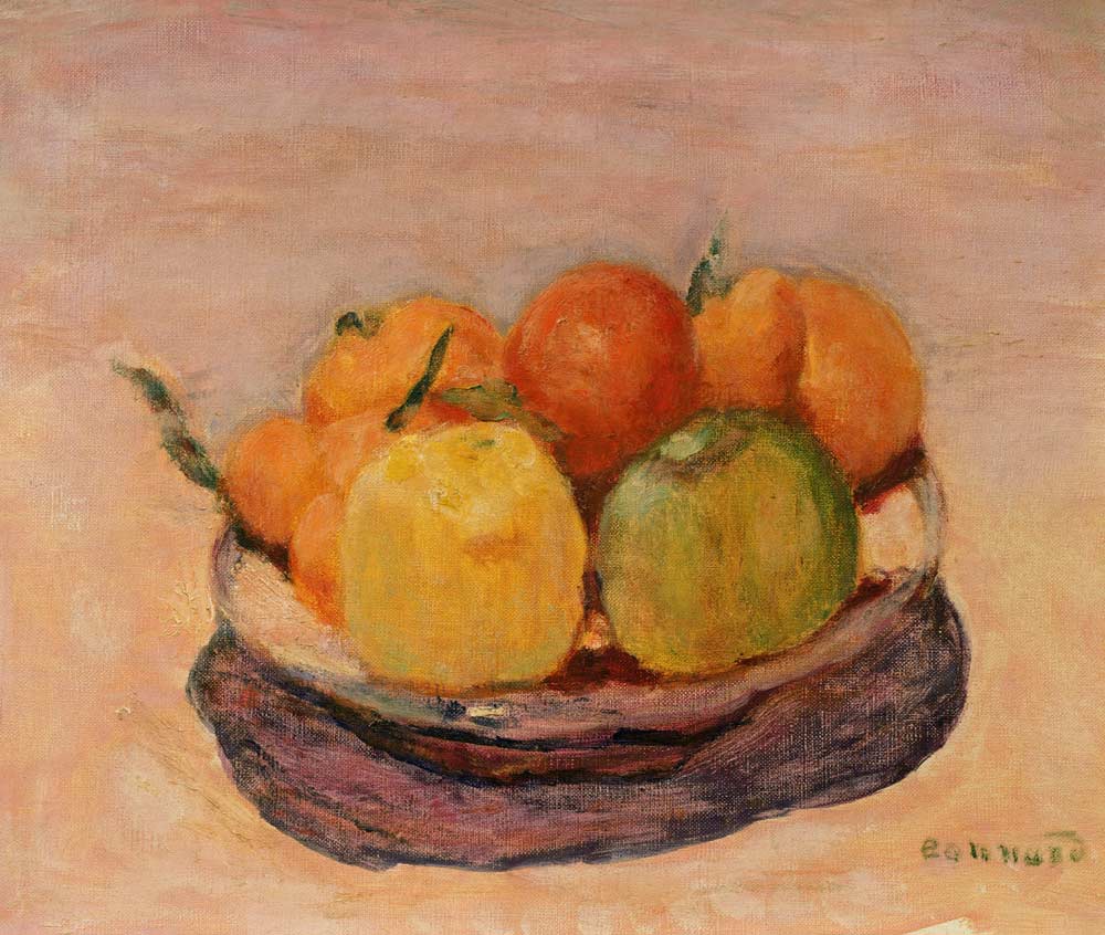 Still Life with Fruit van Pierre Bonnard