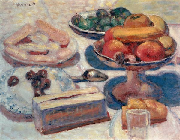 Still Life With Pastries van Pierre Bonnard