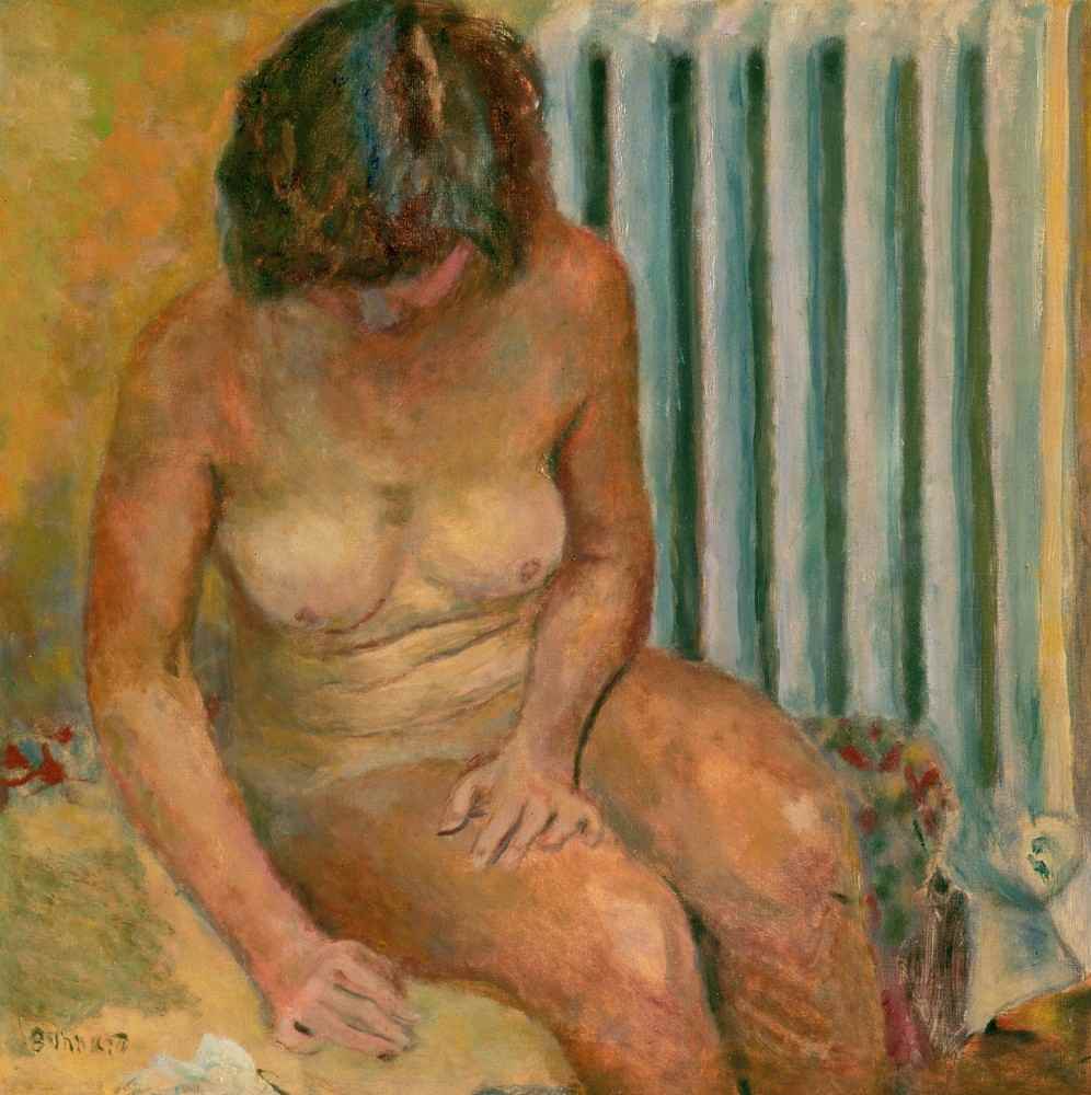 Nude by the Radiator van Pierre Bonnard