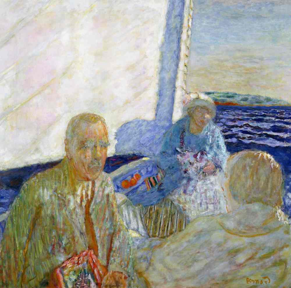At Sea van Pierre Bonnard