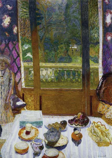 Das Frühstückszimmer van Pierre Bonnard
