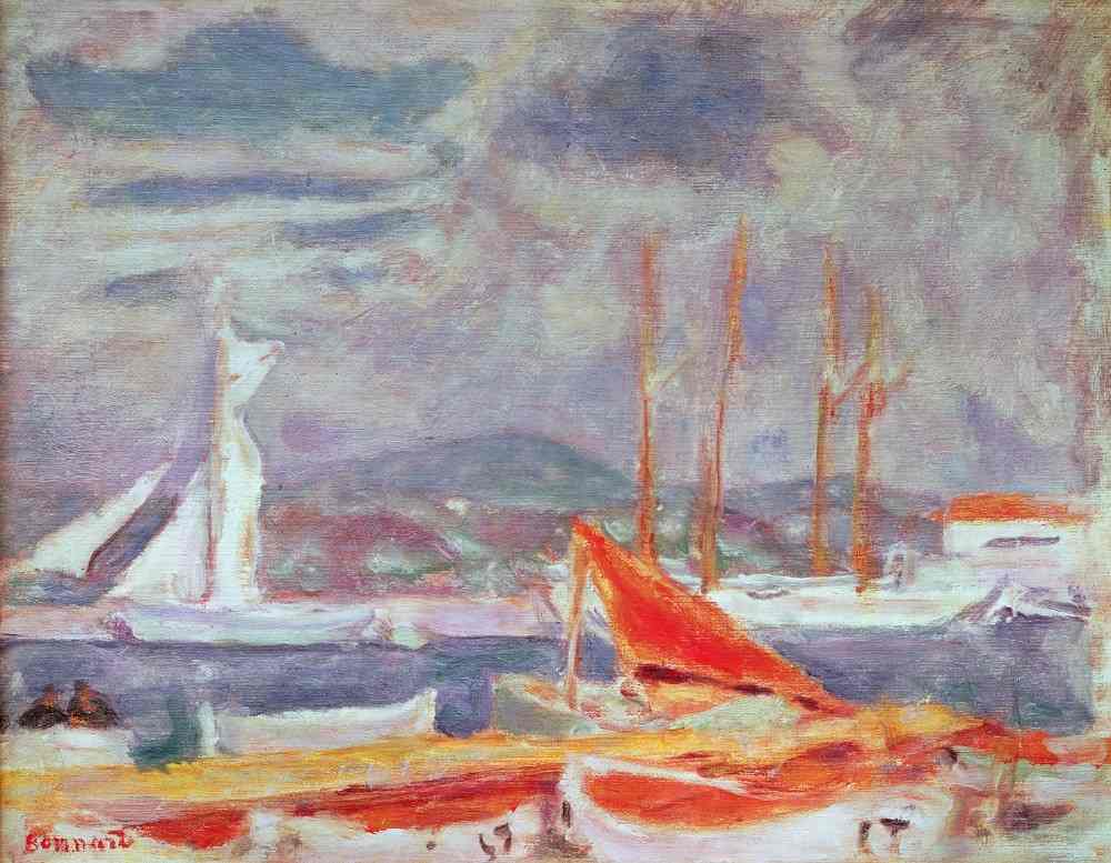 The Port at St. Tropez van Pierre Bonnard