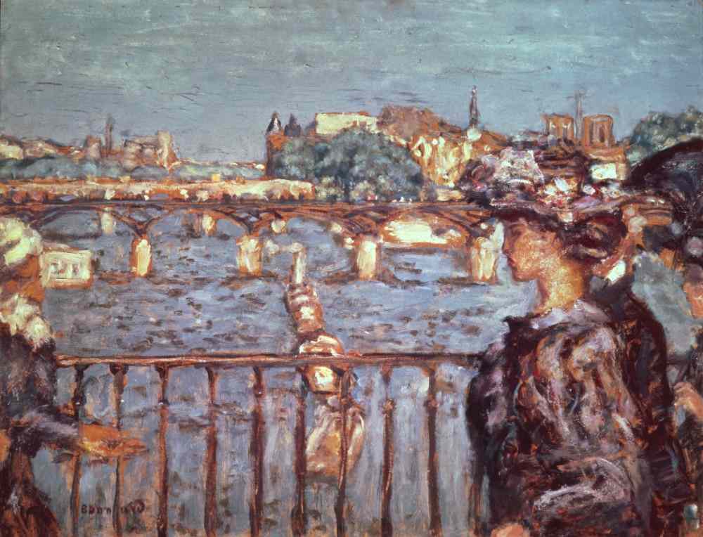 The Pont des Arts van Pierre Bonnard