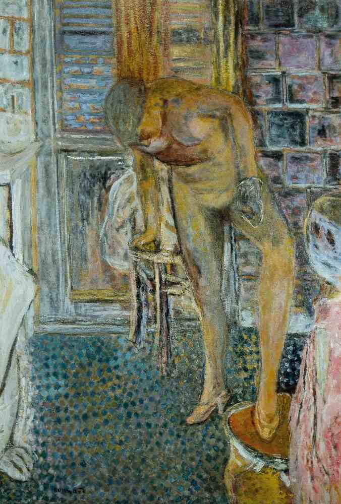 Woman at her Toilet van Pierre Bonnard