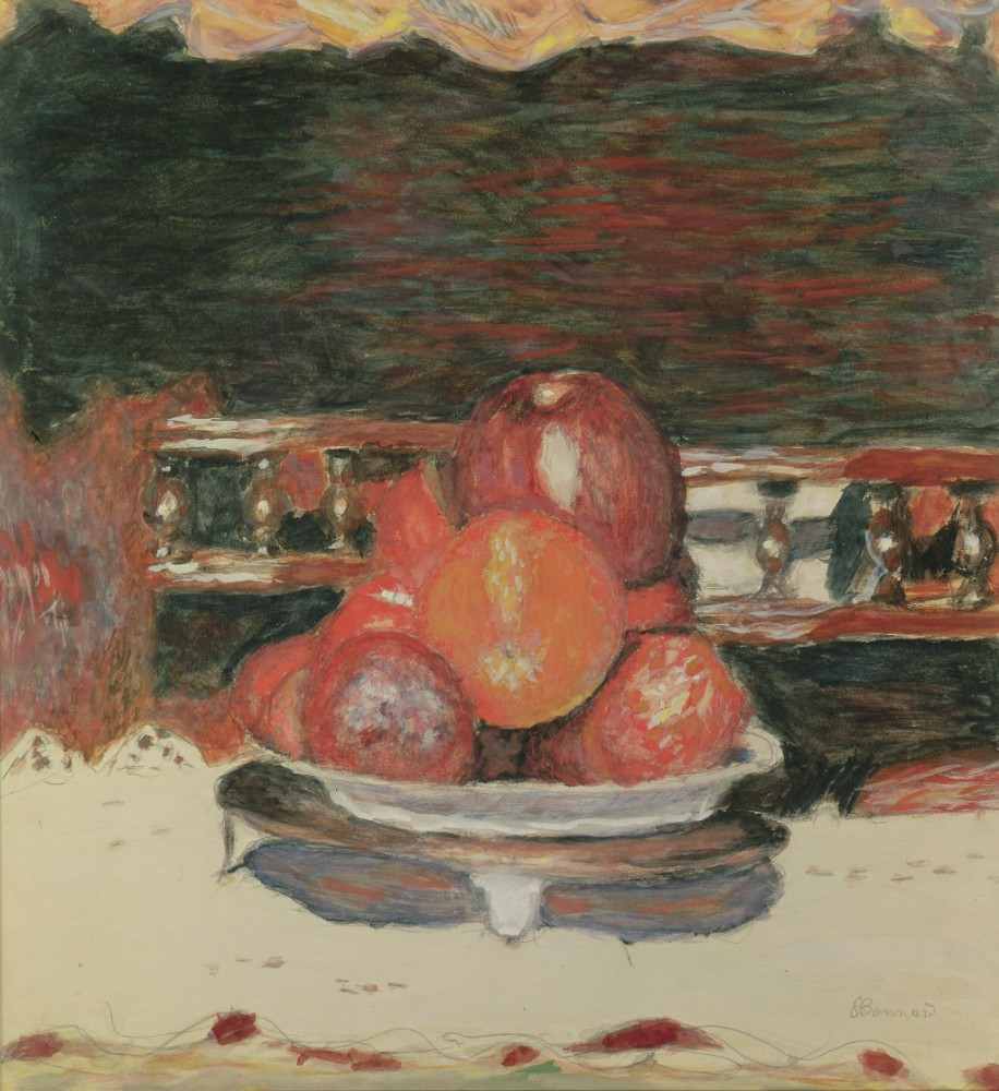Fruit, Dark Harmony van Pierre Bonnard