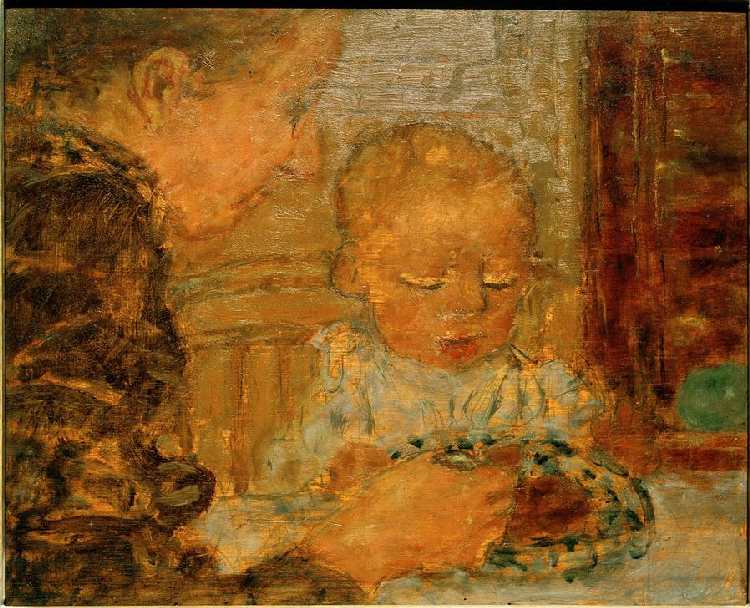 Mère et enfant van Pierre Bonnard