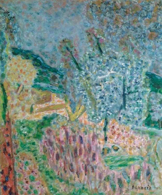 Paysage du Cannet van Pierre Bonnard