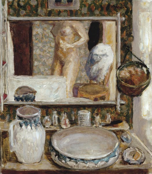 La table de toilette ou la glace van Pierre Bonnard