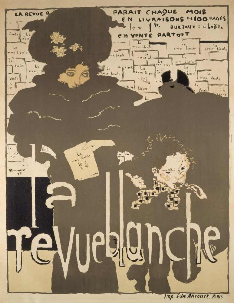 Poster for La Revue Blanche van Pierre Bonnard