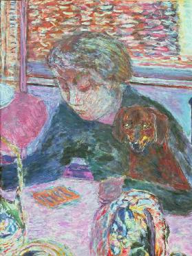 Portrait with a Dog