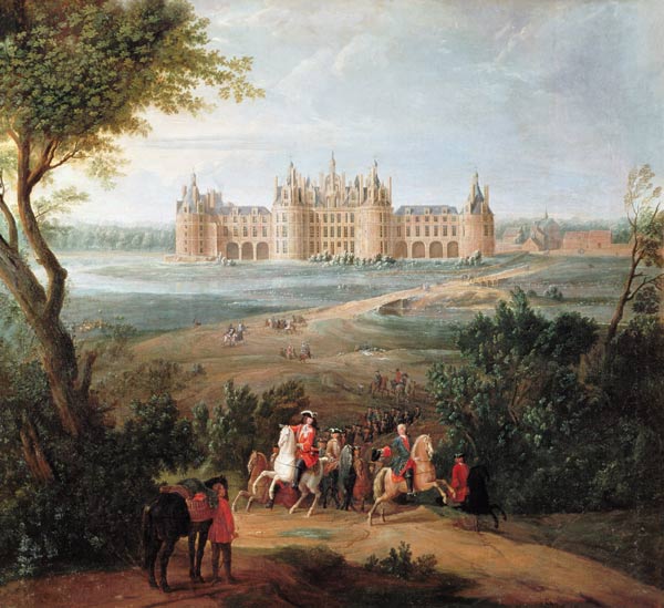 The Chateau de Chambord van Pierre-Denis Martin
