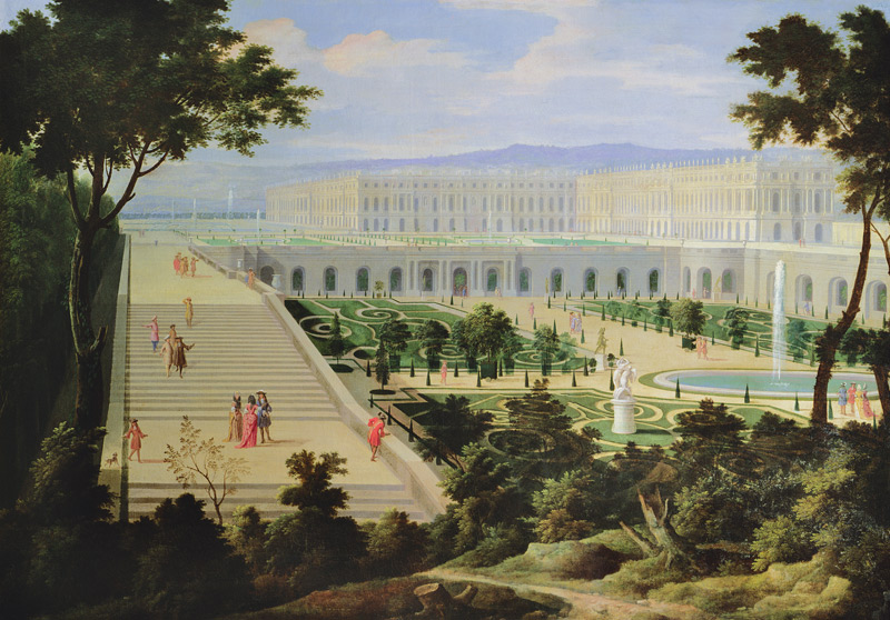 The Orangery at Versailles van Pierre-Denis Martin
