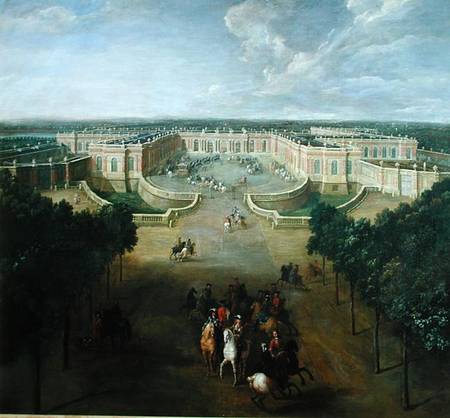 View of the Grand Trianon van Pierre-Denis Martin