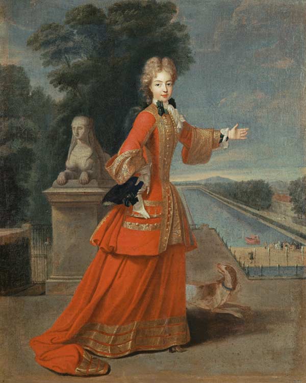 Marie Adélaïde of Savoy (1685-1712) van Pierre Gobert