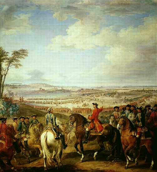 The Battle of Lawfeld, 2nd July 1747 van Pierre Lenfant